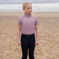 Coldstream Midlem Short Sleeve Base Layer Dusky Pink