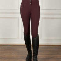 Coldstream Fenham Diamante Breeches Bordeaux