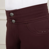 Coldstream Ng Fenham Diamante Breeches Bordeaux