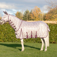 Defencex Shield Guardian Evolution Uv Combu Fly Rug Wht/Pur