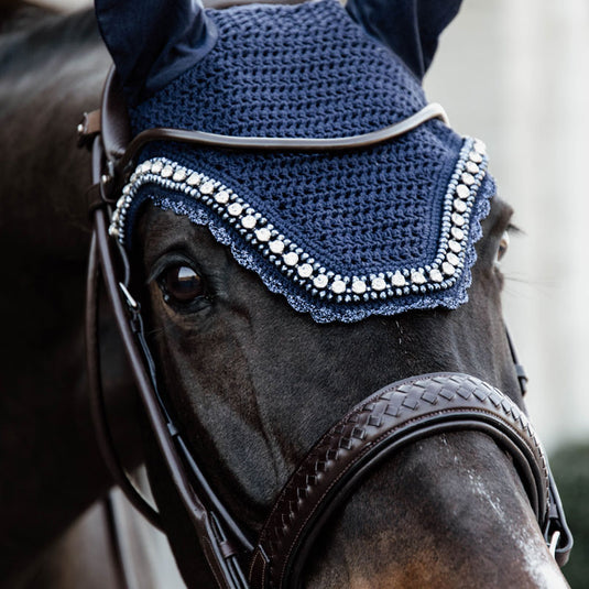 Kentucky Horsewear Fly Veil Wellington Big Stone Pearl