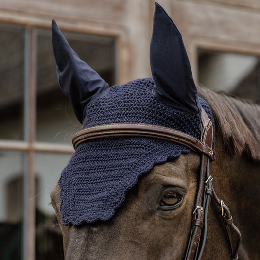 Kentucky Horsewear Fly Veil Wellington Wave