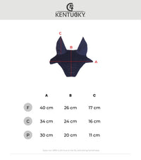 Kentucky Horsewear Fly Veil Wellington Pied De Poule