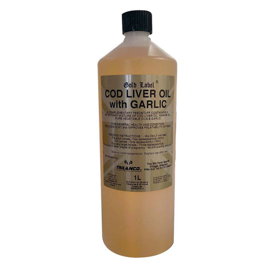 Gold Label Cod Liver Oil With Garlic