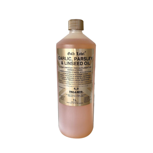 Gold Label Garlic, Parsley & Linseed Oil