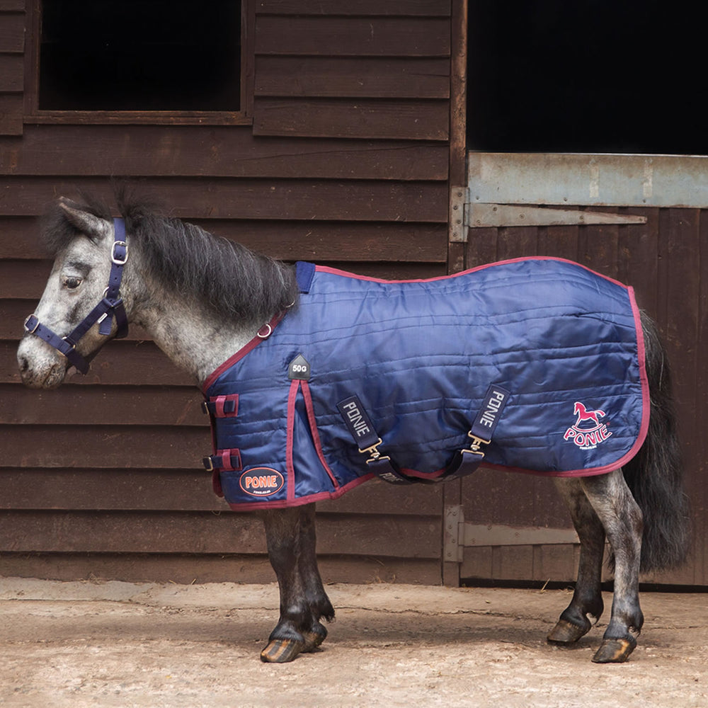 Gallop Ponie 50G Stable Rug Navy