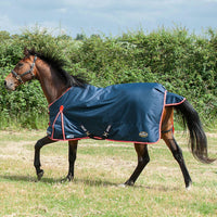 Gallop Trojan Duraproof 200G Turnout Navy