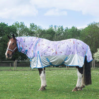 Gallop Trojan Combo Mesh  Fly Rug Pegacorn