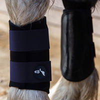 Gallop Gp Brushing Boots Navy