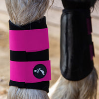 Gallop Gp Brushing Boots Fuchsia