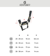 Kentucky Horsewear Nylon Sheepskin Headcollar
