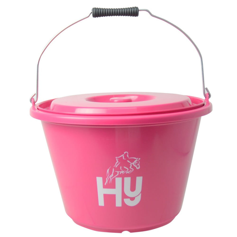 Hy Equestrian Bucket With Lid