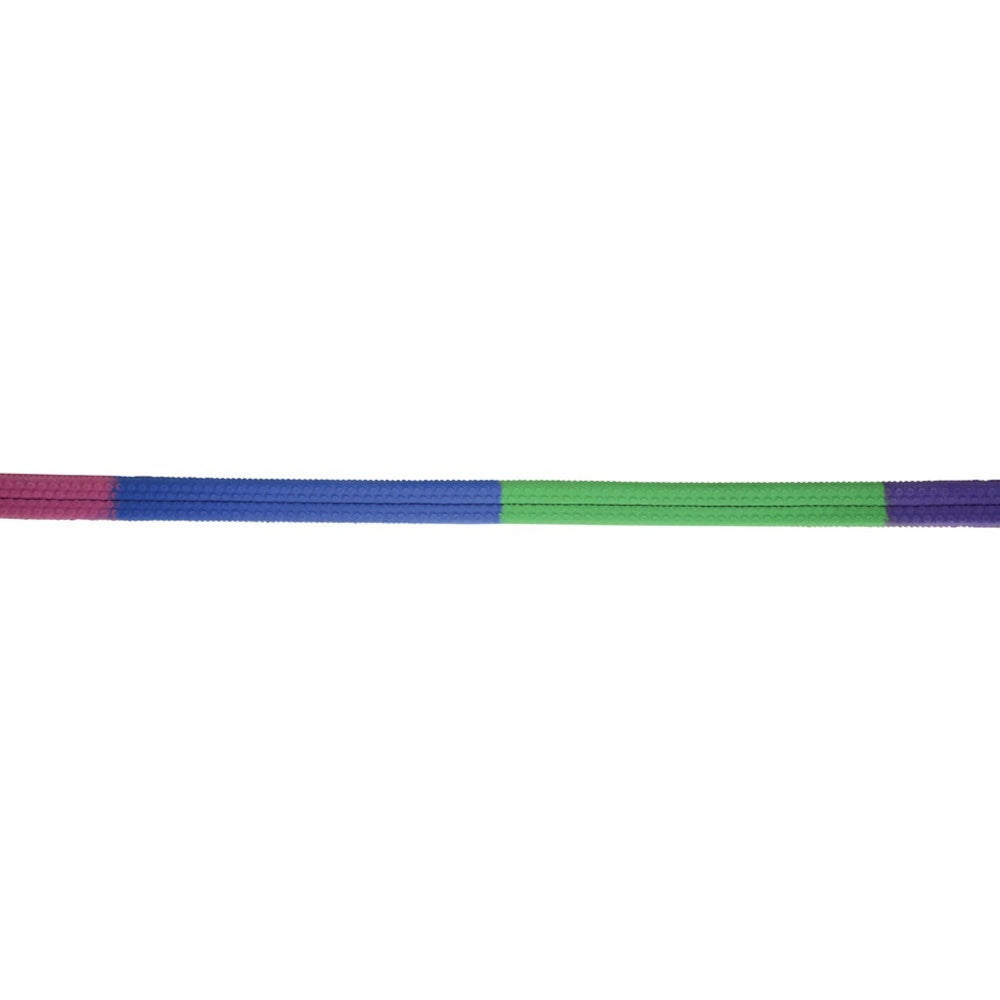 Hy Equestrian Rubber Covered Training Reins Dark Colours