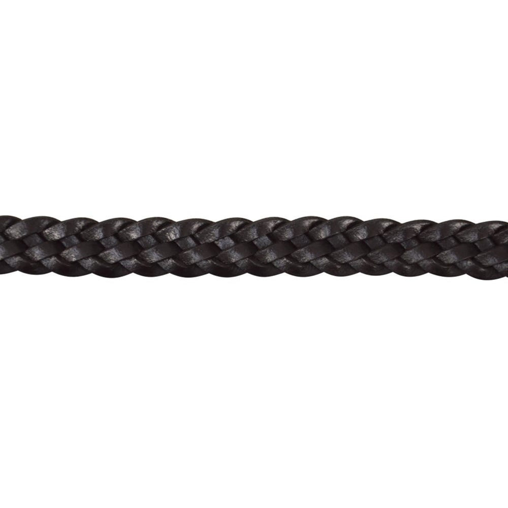 Hy Equestrian Plaited Reins Black