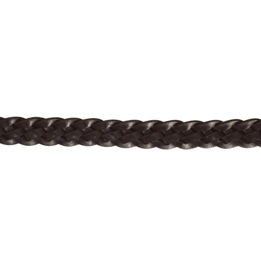 Hy Equestrian Plaited Reins Brown