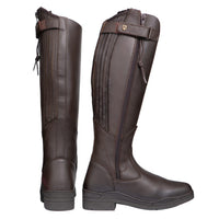 Hy Equestrian Londonderry Winter Country Boots Dark Brown