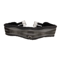 Hy Equestrian Fleece Lined Gp/Jumping Contour Girth Blk/Blk