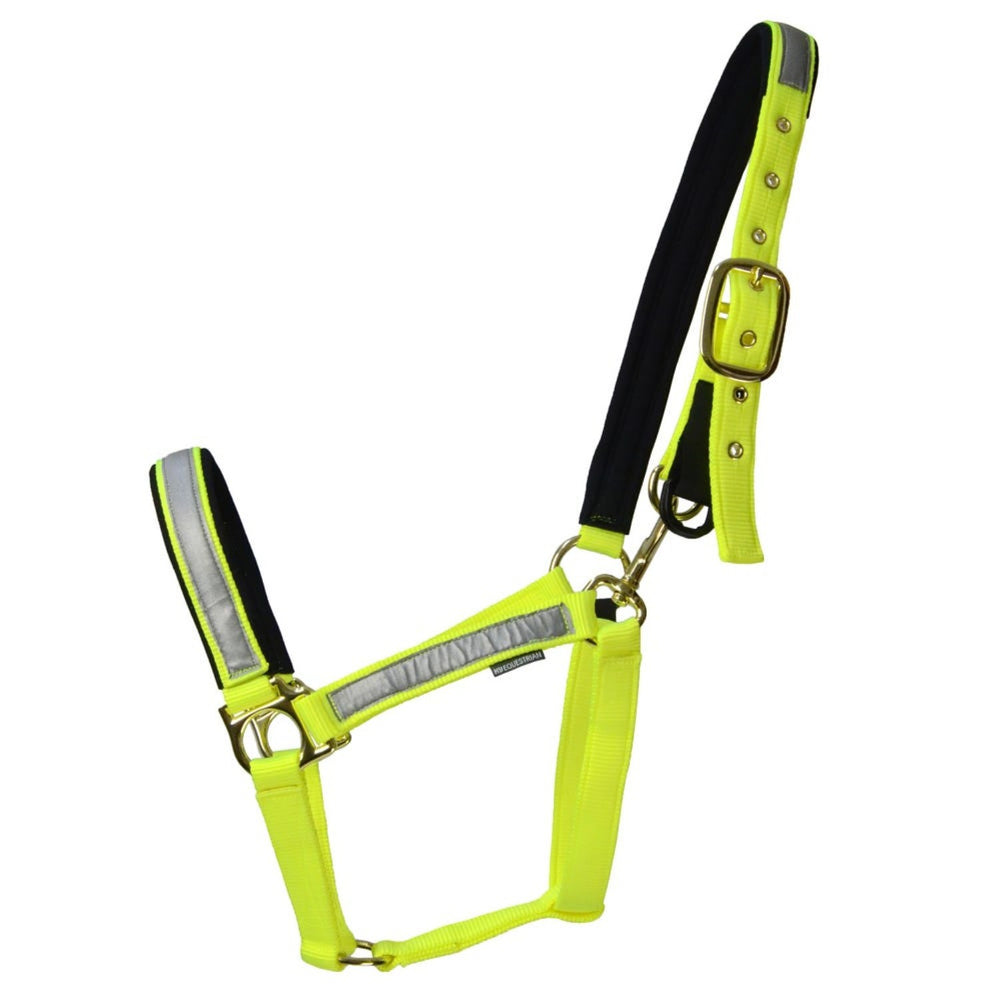Hy Equestrian Reflective Fieldsafe Headcollar Yellow