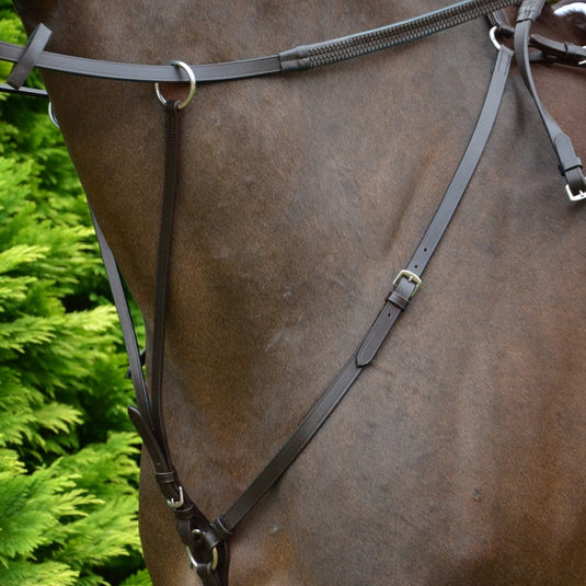 Hy Equestrian Hunting Breastplate Black