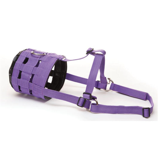 Hy Equestrian Muzzle Purple