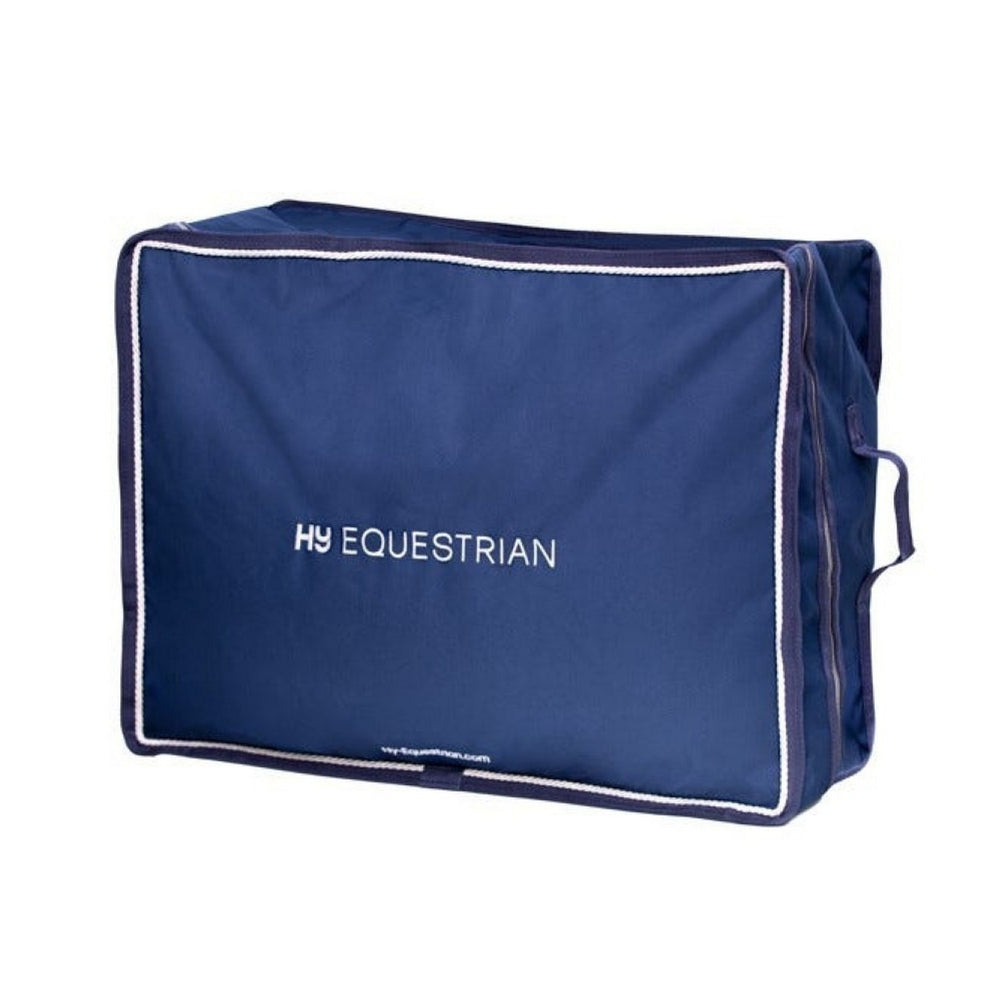 Hy Equestrian Storage Rug Bag Navy/Grey