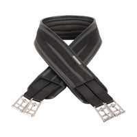 Hy Equestrian Waffle Girth Single End Elasticated Black
