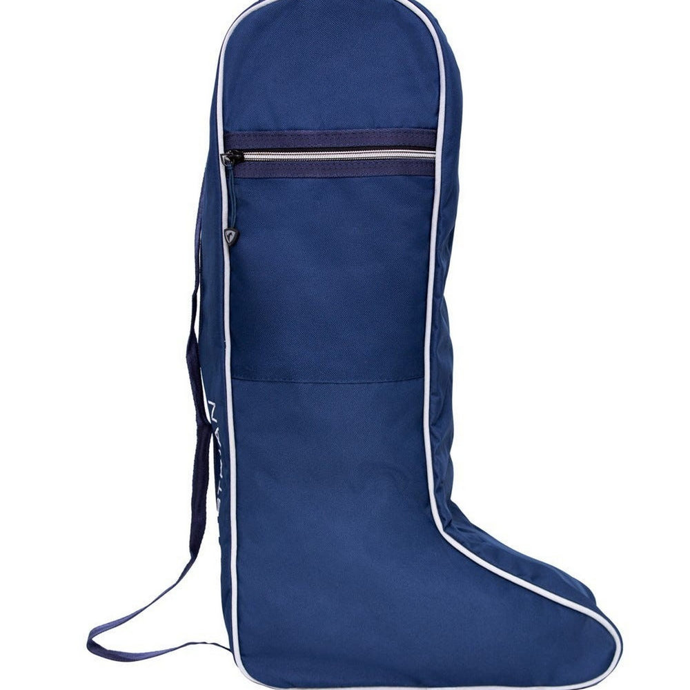 Hy Equestrian Boot Bag Navy/Grey