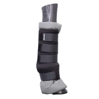 Hy Equestrian Stable Protection Boots Black/Gry Lining