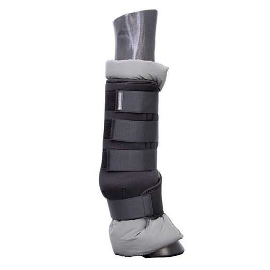 Hy Equestrian Stable Protection Boots Black/Gry Lining