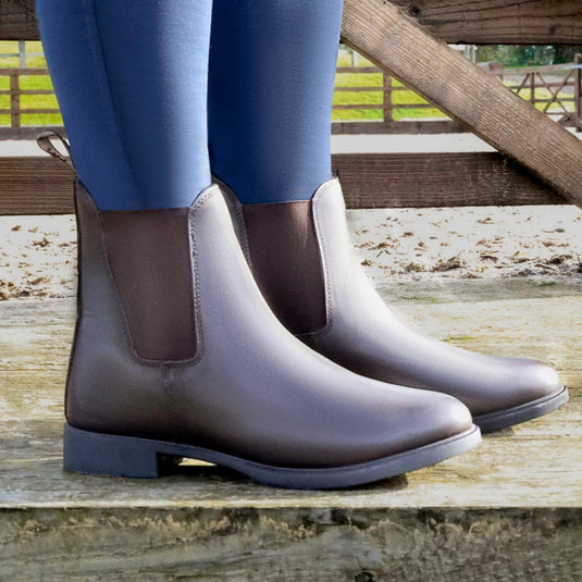 Hy Equestrian Durham Jodhpur Boots Adult Brown