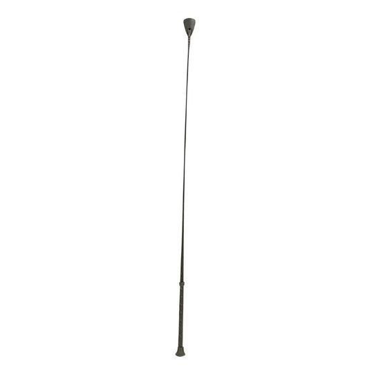 Hy Equestrian Schooling Whip Open Keeper Black