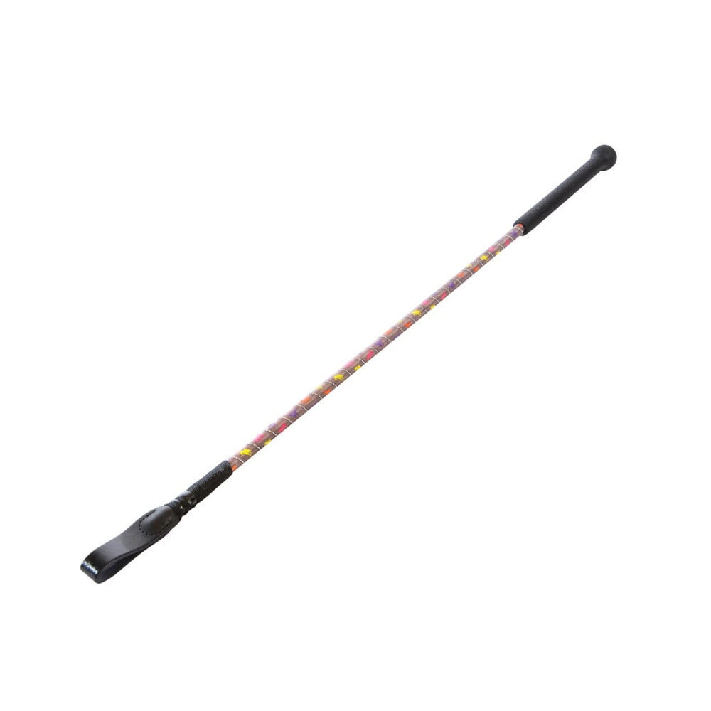 Hy Equestrian Silver Riding Whip