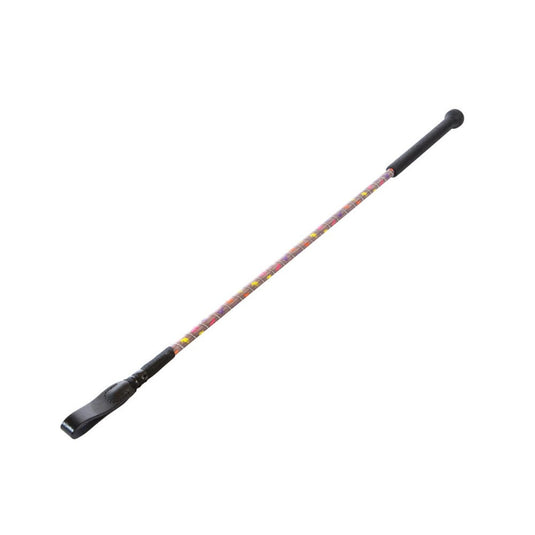 Hy Equestrian Silver Riding Whip
