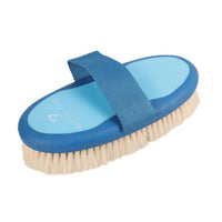 Progroom Two-Tone Body Brush/Goat Hair By Hy Equestrian