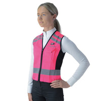 Reflector Waistcoat Please Pass Wide & Slow Pink