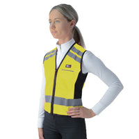Reflector Waistcoat Please Pass Wide & Slow Yellow