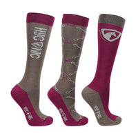 Hyconic Pattern Socks By Hy Equestrian Adult