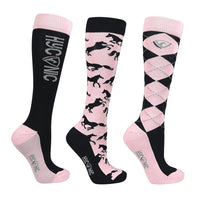 Hyconic Pattern Socks By Hy Equestrian Adult