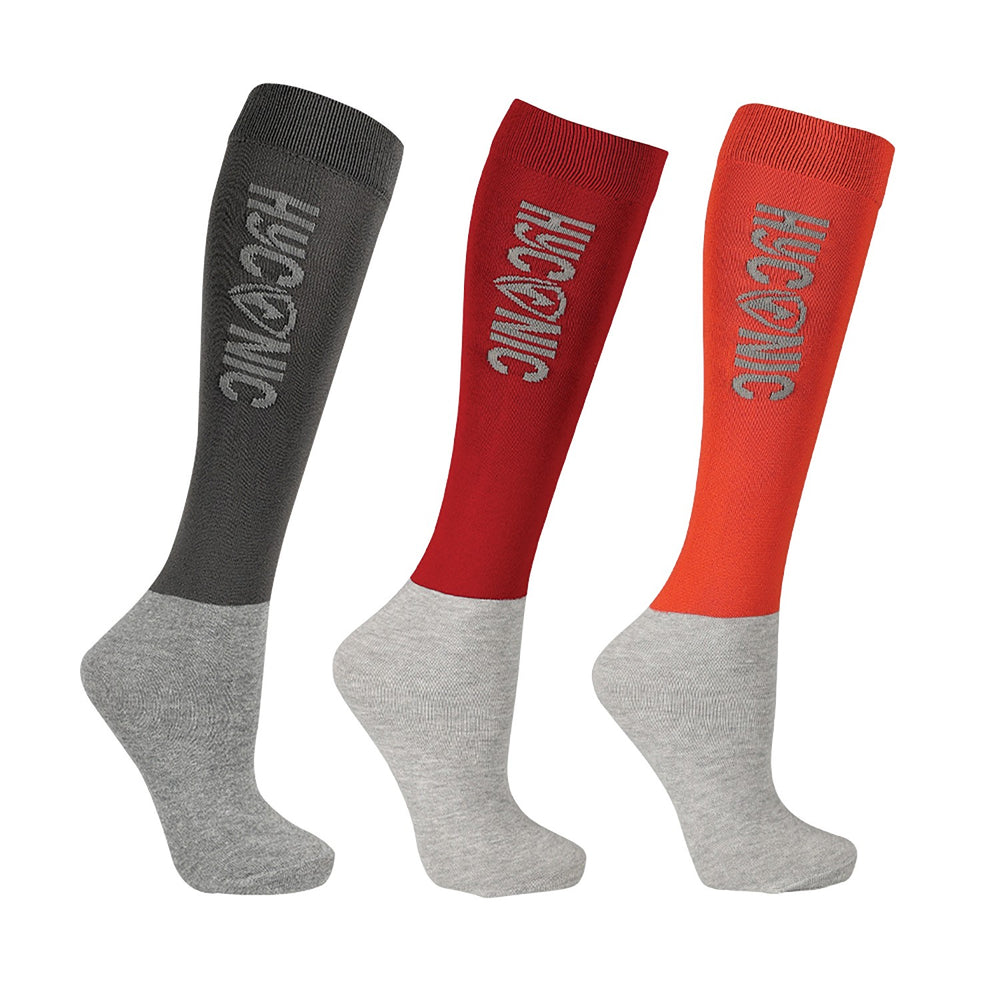Hyconic Socks By Hy Equestrian Red