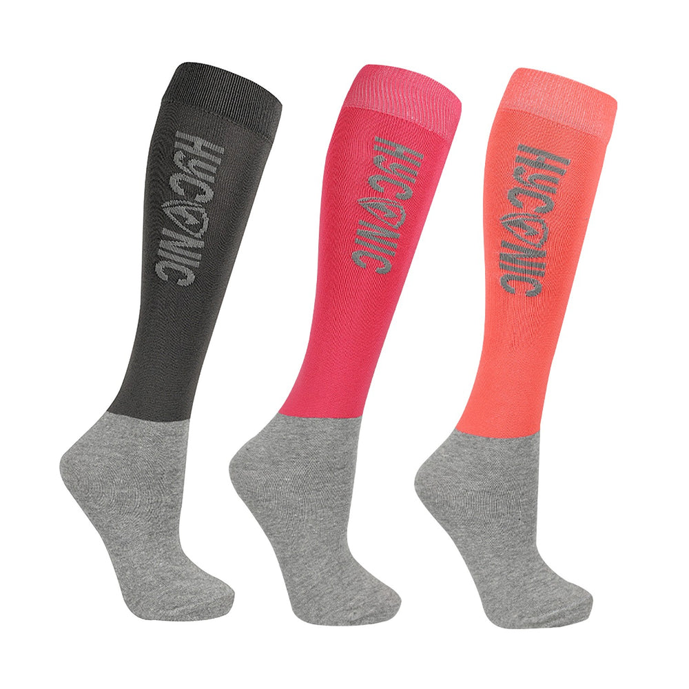 Hyconic Socks By Hy Equestrian Pink