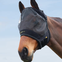 Hy Equestrian Armoured Protect Half Fly Mask Without Ears