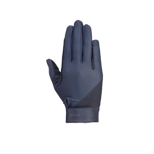 Hy Equestrian Absolute Fit Gloves Child Navy