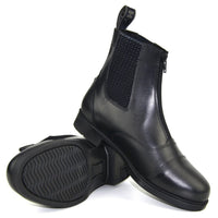 Hy Equestrian Canterbury Zip Jodhpur Boots Child Black