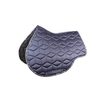 Hy Equestrian Elevate Allure Saddle Pad Navy/Grey