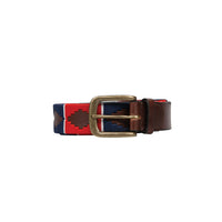 Hy Equestrian Elevate Polo Belt Red/Navy/White