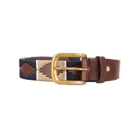 Hy Equestrian Elevate Polo Belt Navy/Fossil