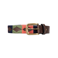 Hy Equestrian Elevate Polo Belt Pink/Navy/Green