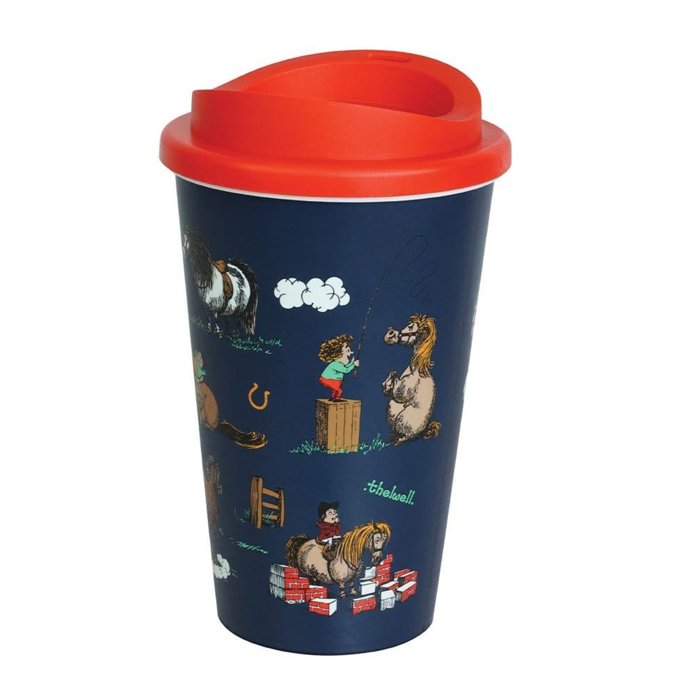 Hy Equestrian Thelwell Practice Makes Perfect Take-Away Cup