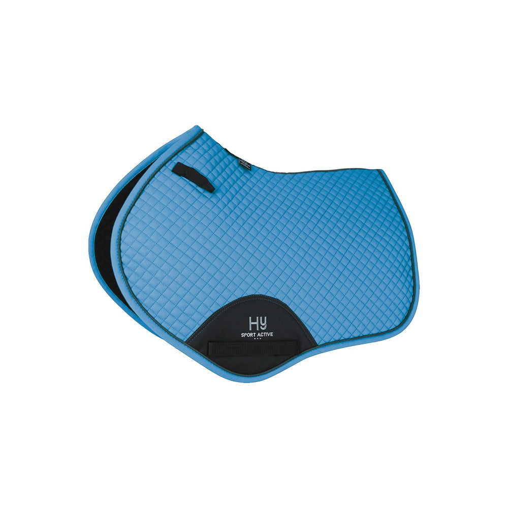 Hy Sport Active Close Contact Saddle Pad Aegean Green