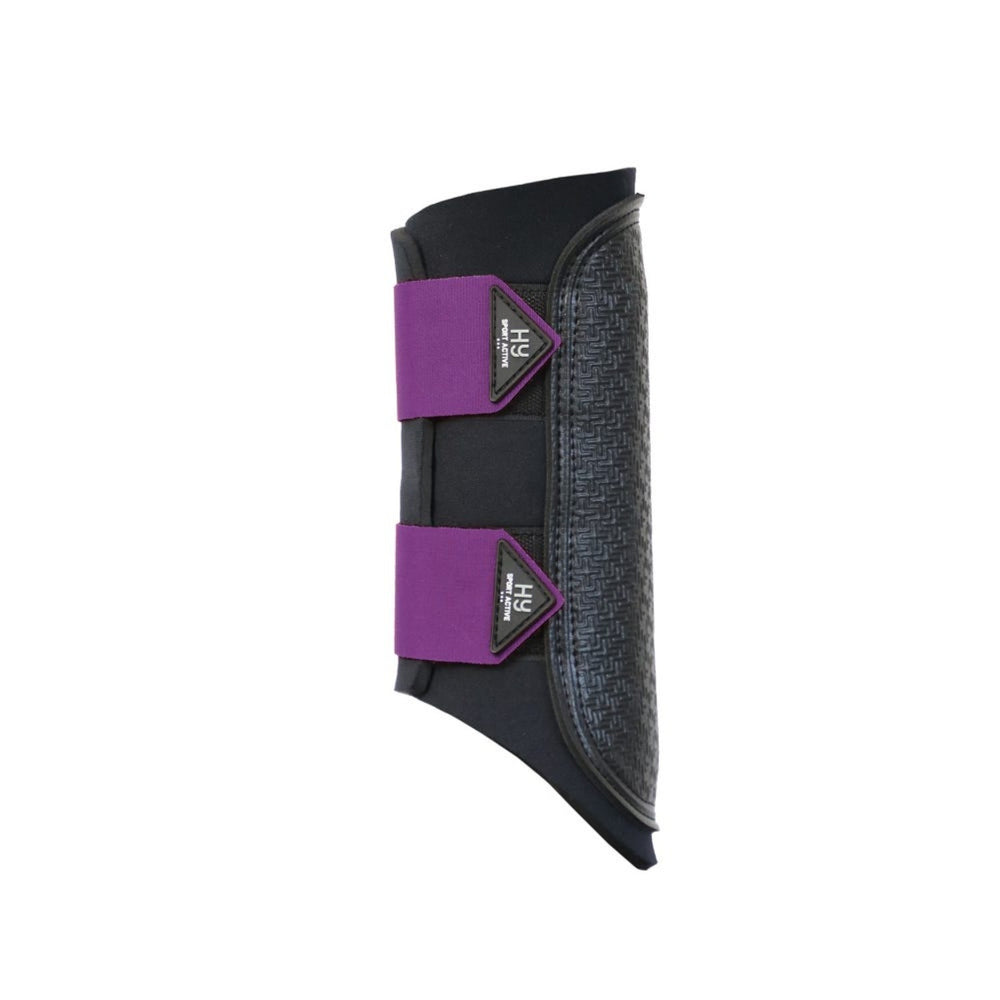 Hy Sport Active Brushing Boots Royal Violet